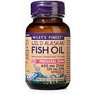 Wiley's Finest Wild Alaskan Fish Oil Prenatal DHA 60 Kapslar