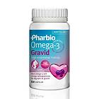 Pharbio Omega-3 Gravid 60 Kapslar