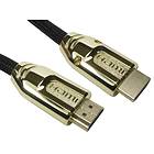 Cables Direct Gold NL2HD42 HDMI - HDMI High Speed with Ethernet 2m