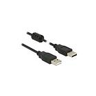 DeLock Ferrit USB A - USB A 2.0 1m