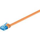 MicroConnect Flat UTP Cat6a RJ45 - RJ45 2m