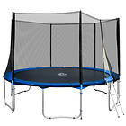 TecTake Trampoline with Safety Net 396cm