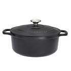 Chasseur Classique Rond Cocotte en fonte 20cm 2,3L (Bouton métallique)