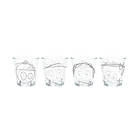 Aida Poul Pava Great Guys Vandglas 26cl 4-pack