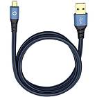 Oehlbach Plus USB A - USB Micro-B 2.0 0,5m