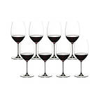 Riedel Veritas Carbernet/Merlot Verre à vin  62cl 8-pack