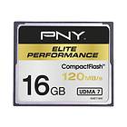PNY Elite Performance Compact Flash 120MB/s 16GB