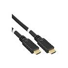 InLine Active Gold HDMI - HDMI Haute vitesse avec Ethernet 50m