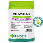 Lindens Vitamin D3 5000IU 150 Capsules