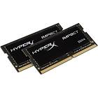 Kingston HyperX Impact Black SO-DIMM DDR4 2666MHz 2x8Go (HX426S15IB2K2/16)