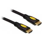 DeLock Gold HDMI - HDMI High Speed with Ethernet 0,5m