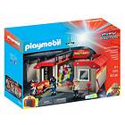 Playmobil City Action 5663 Take Along Fire Station