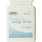 Better Bodies Ginseng & Ginkgo Biloba 120 Tablets