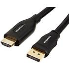 AmazonBasics HDMI High Speed - DisplayPort - 7,6 m