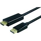 Roline UHDTV HDMI - DisplayPort 2m