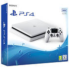 Sony PlayStation 4 (PS4) Slim 500GB - White Edition 2017