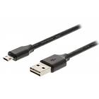 Valueline USB A - USB Micro-B (2x reversible) 2.0 1m