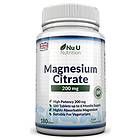 Nu U Nutrition Magnesium Citrate 200mg 180 Tablets