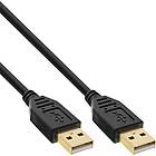 InLine Gold USB A - USB A 2.0 5m