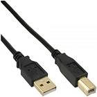 InLine Gold USB A - USB B 2.0 1,8m