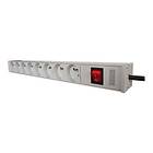 Digitus Professional Aluminium 19" 18-Way 2m