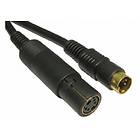 Kenable Gold S-Video - S-Video M-F 5m