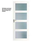Swedoor Jeld-Wen Innerdörr Unique GW04L Glas 7x21