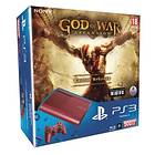 Sony PlayStation 3 (PS3) Slim 500Go (+ God of War Ascension) - Red