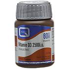 Quest Vitamins Vitamin D3 2500IU 60 Tablets