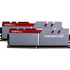 G.Skill Trident Z Silver/Red DDR4 3600MHz 2x16Go (F4-3600C17D-32GTZKW)