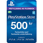 Sony PlayStation Network Card - 500 SEK