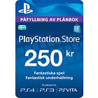 Sony PlayStation Network Card - 250 SEK