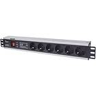 Intellinet 6-Way 19" Switch 3m