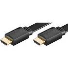 MicroConnect Flat HDMI - HDMI High Speed with Ethernet 1,5m