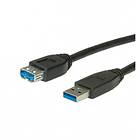 Roline USB A - USB A M-F 3.0 1.8m