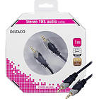 Deltaco Gold 3.5mm - 3.5mm 2m
