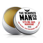 The Bearded Man Co Mahogany Moustache Wax 15g