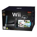 Nintendo Wii Black (+ Mario Kart + Wii Sports)