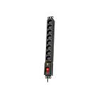 Lestar LXARM 810 8-Way 19" Switch 1,5m