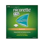 Nicorette Tyggegummi Fruitmint 2mg 210stk