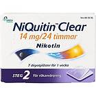 NiQuitin Clear Transdermal Patch 14mg/24h 7pcs