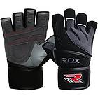 Rdx Sports Leather Bodybuilding Gym Weight Lifting Gloves