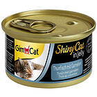 GimCat Shiny Cat Tuna & Shrimps in Jelly 6x0,7kg