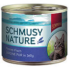 Schmusy Nature Cans Pure Sardines 12x0,185kg
