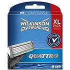 Wilkinson Sword Quattro 6-pack