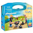 Playmobil Family Fun 5649 Backyard BBQ Carry Case