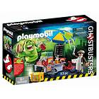 Playmobil Ghostbusters 9222 Slimer with Hot Dog Stand