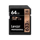 Lexar Professional SDXC Class 10 UHS-I U1 633x 64GB