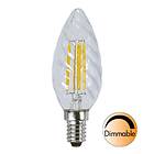 Star Trading Illumination LED Candle Twisted 420lm 2700K E14 4,2W (Kan dimmes)