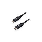 IOGEAR Braided Smart USB C - USB C 3.1 1m